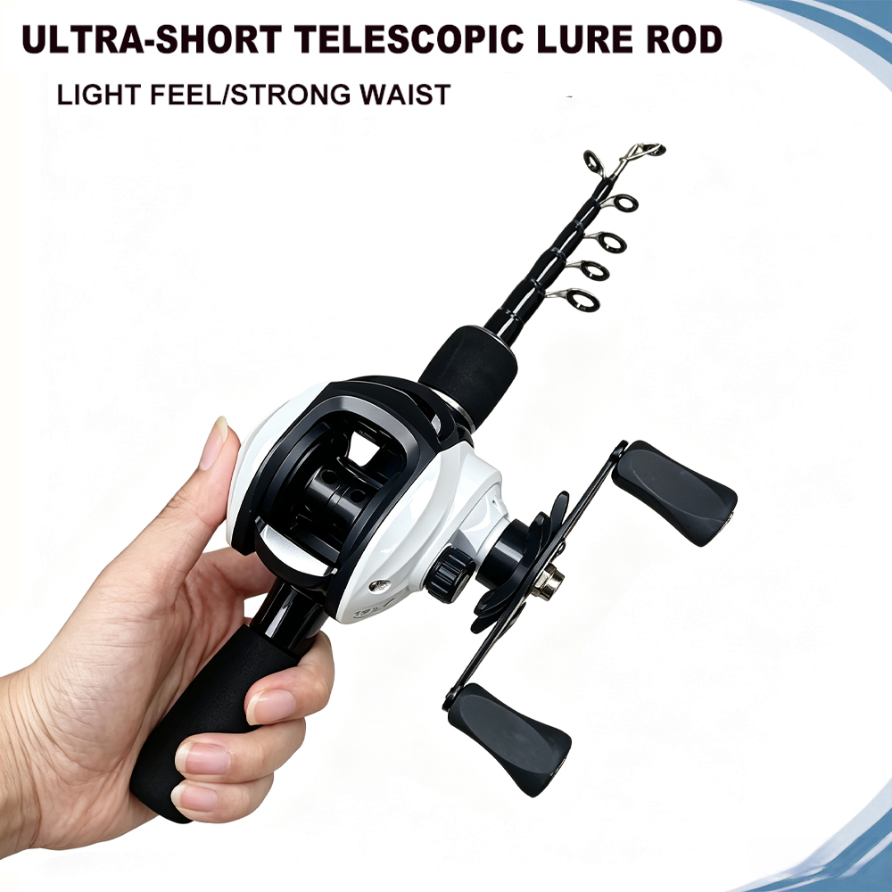 1.5/1.8m 초경량 65g 텔레스코픽 낚싯대와 릴  - Fishing Rod Spinning 리뷰 및 가격
